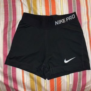 Nike Pro Spandex: Black